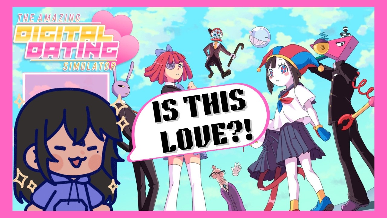 i tried dating EVERYONE in the amazing digital circus!