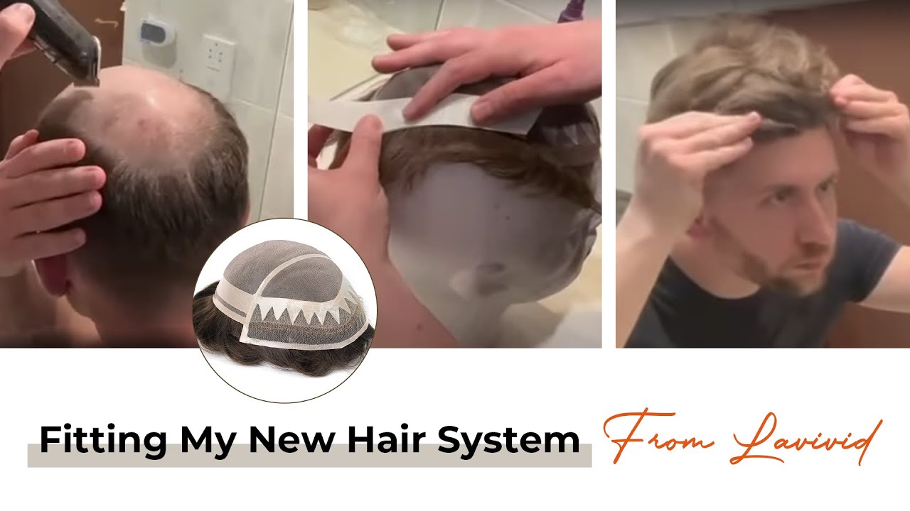 Fitting My New Hair System From Lavivid | Lavivid Nicolas Hair System | Men's Hairpiece