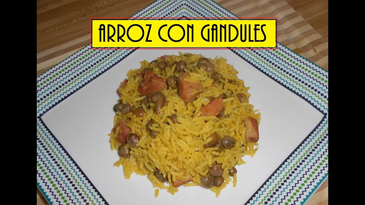 Arroz Con Gandules Puertorriqueño