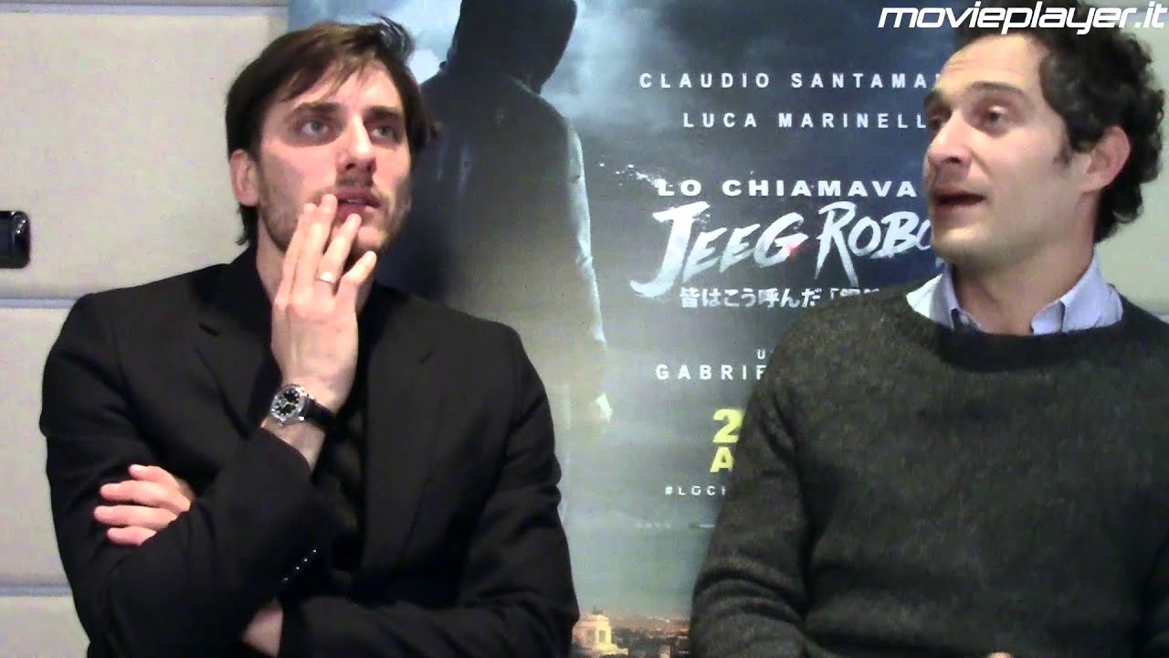 Lo chiamavano Jeeg Robot: Intervista a Claudio Santamaria e Luca Marinelli