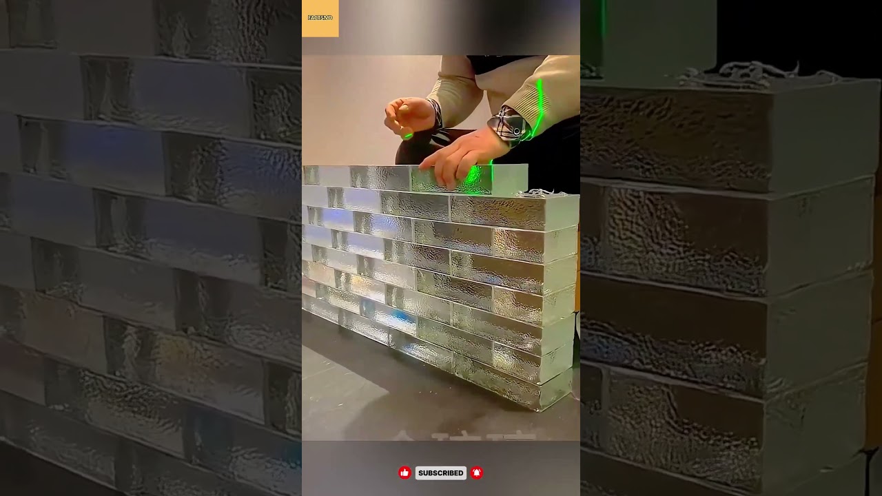 China&rsquo;s Unbreakable Glass Bricks 😱| Genius Construction Innovation #technology