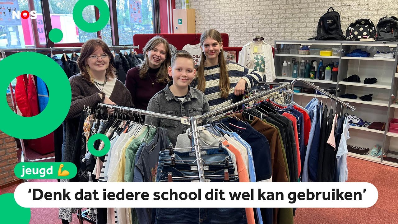 Kinderen kunnen gratis spullen ophalen in dit weggeef-lokaal