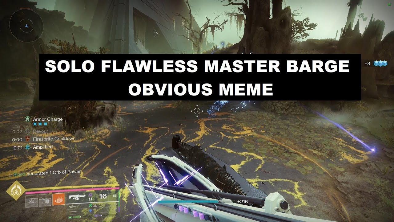 Solo Flawless Master Barge Vow Entrance Meme