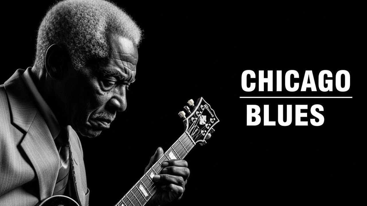 Smooth Chicago Blues Night | Deep Soul Blues for Relaxation