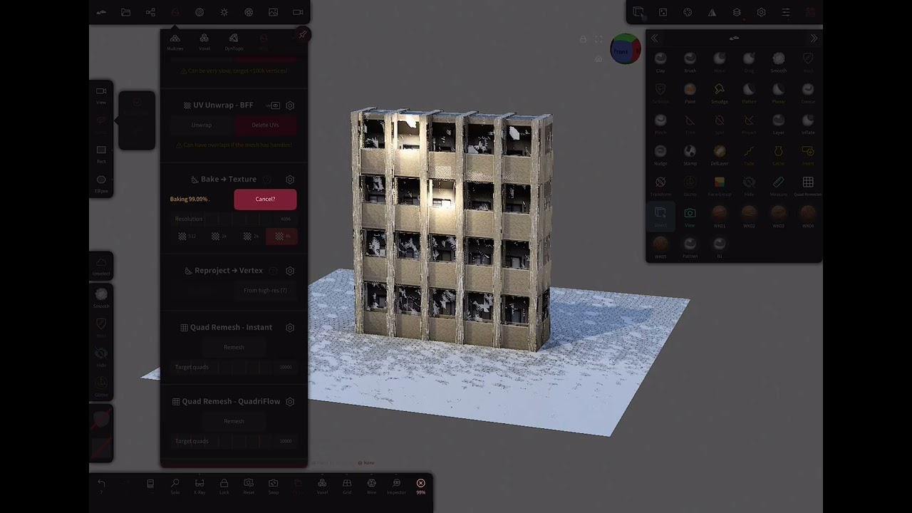 การ Export Nomad to Unity เเบบ Link texture เอง