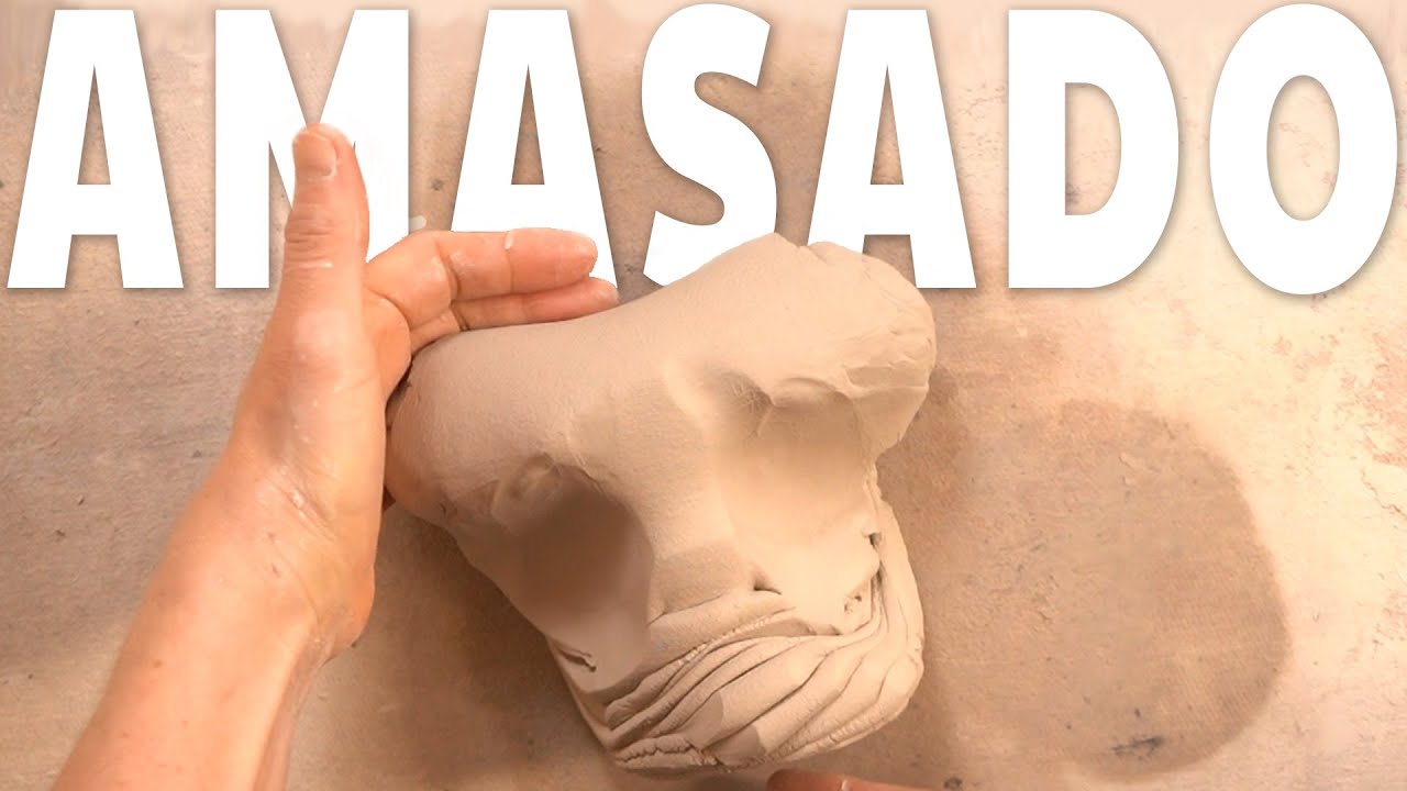Amasado de la pella, paso a paso, técnicas y Tips para no dejar aire y no lastimarte.