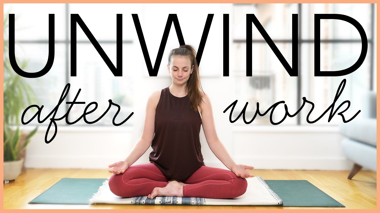 🌙 Yoga flow to unwind after work - Daily Yoga relaxation (20 mins)