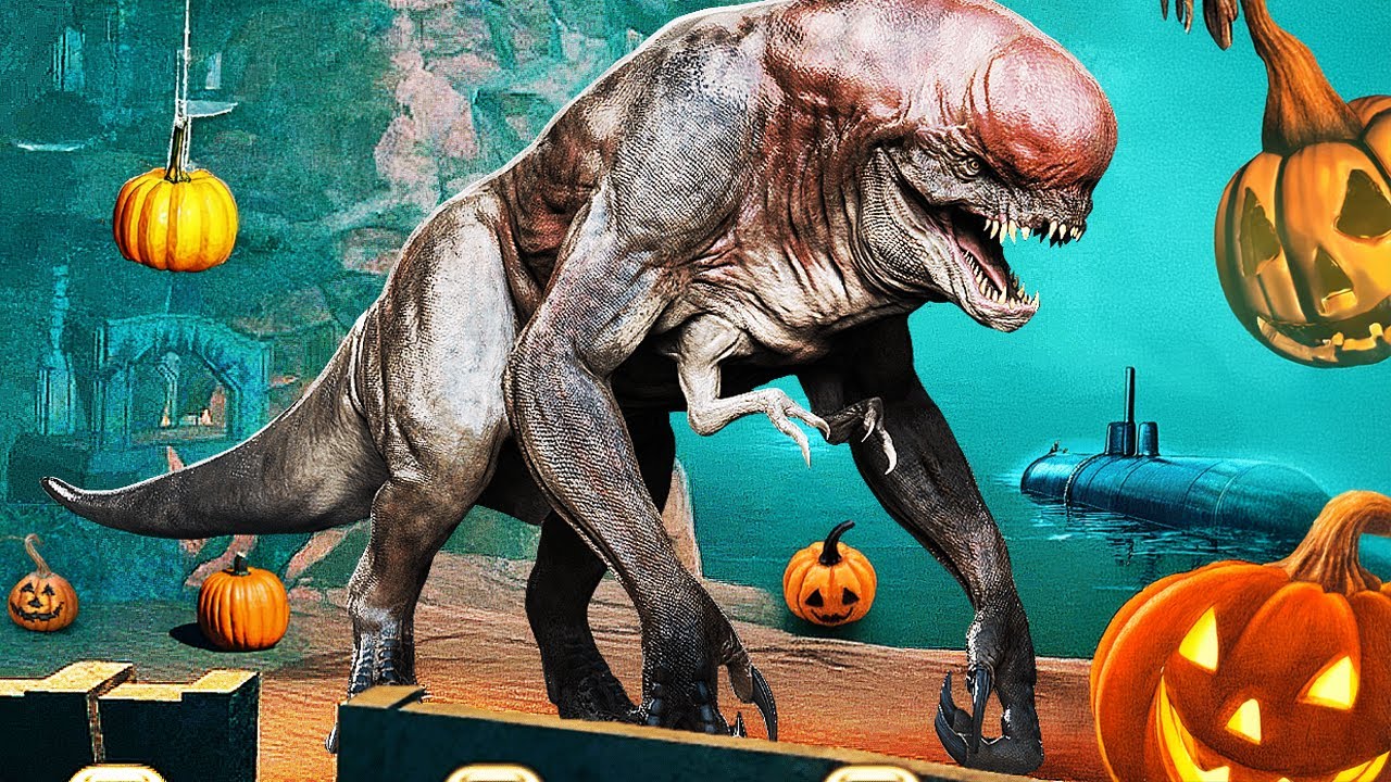 DISTORTUS REX HALLOWEEN EVENT in PRIMAL PURSUIT ROBLOX