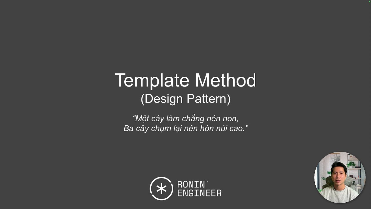 Design Pattern mà Backend Dev Cần Phải Nắm Được - Template Method | Coding Skill | Airbnb (Part 5)
