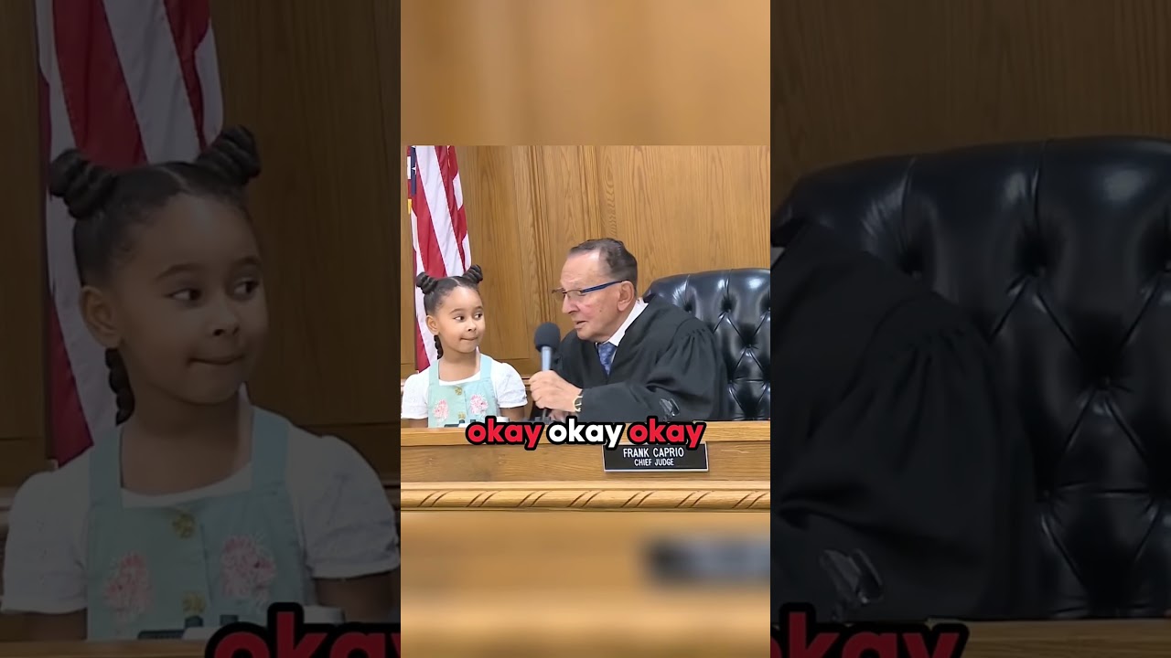 judge & little girl 