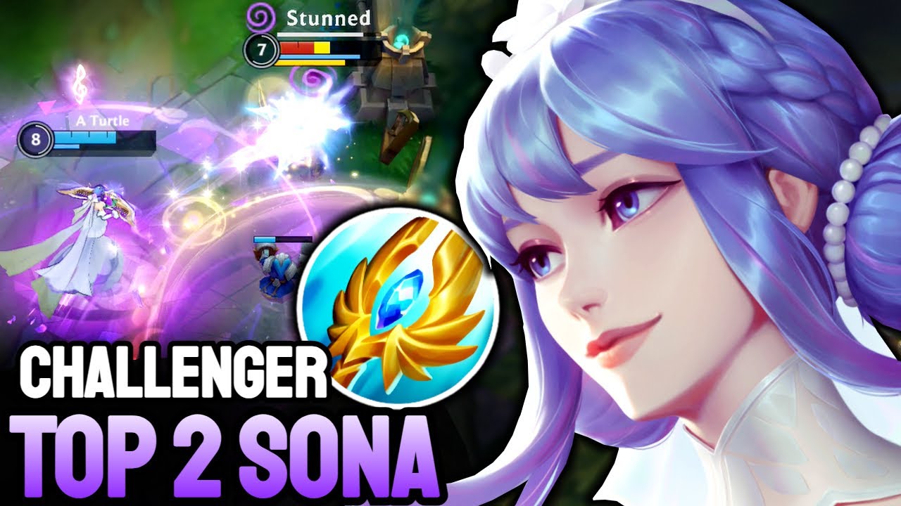 WILD RIFT SONA REWORK - TOP 2 SONA GAMEPLAY - CHALLENGER RANKED
