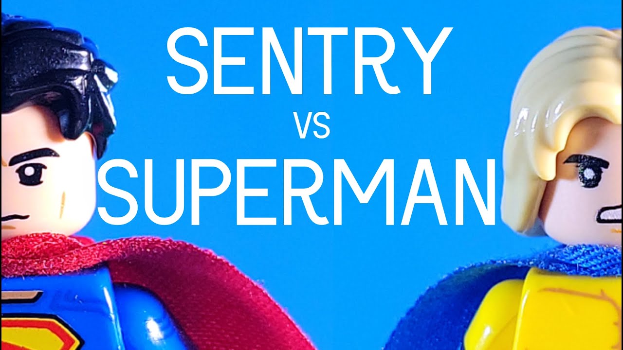 Superman vs Sentry | LEGO Stop Motion Animation