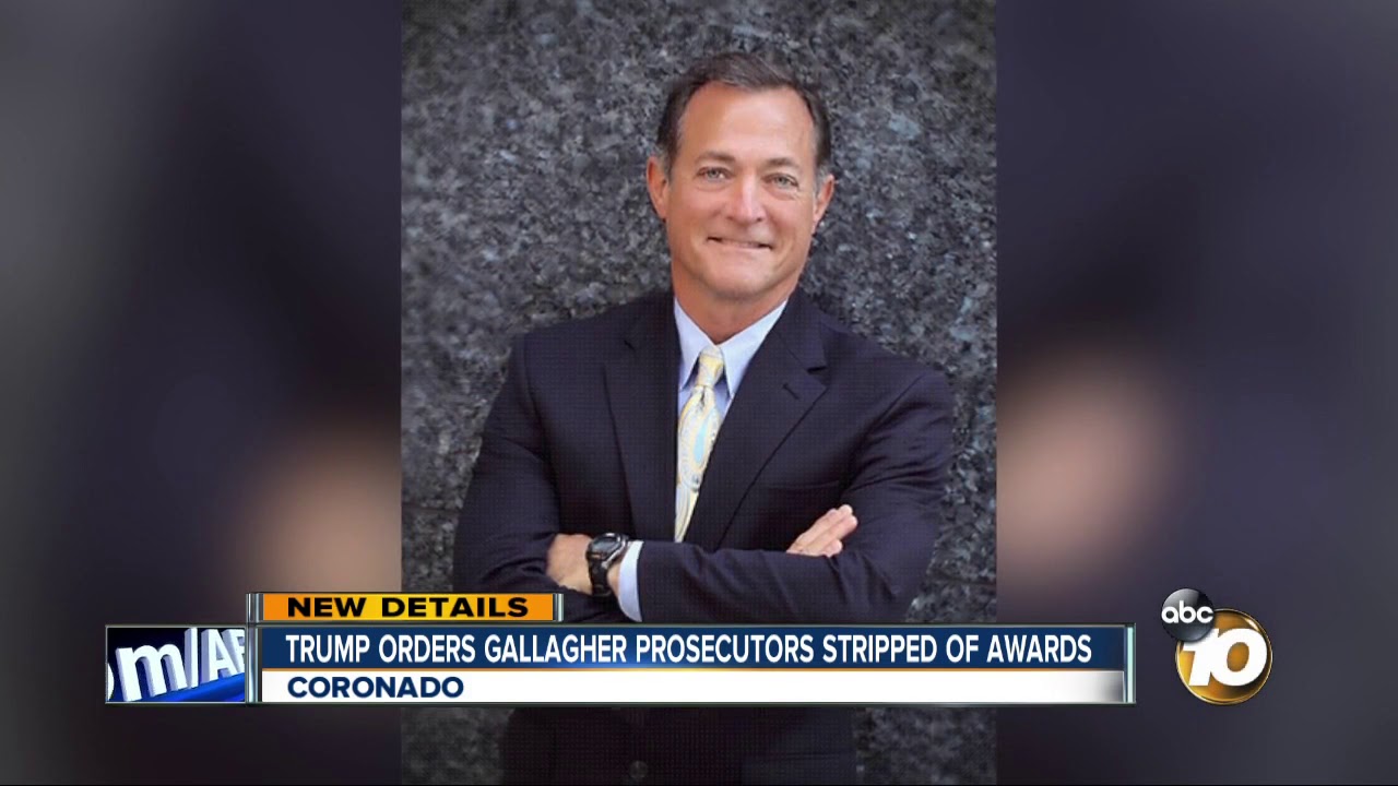 Prosecutors in Gallagher trial stripped of awards