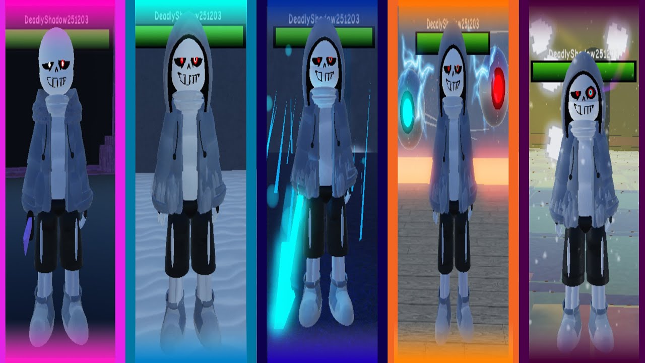 [Late] [Gamepass] EVO Dust Sans [Showcase] [Undertale Crazy Multiverse Timeline]