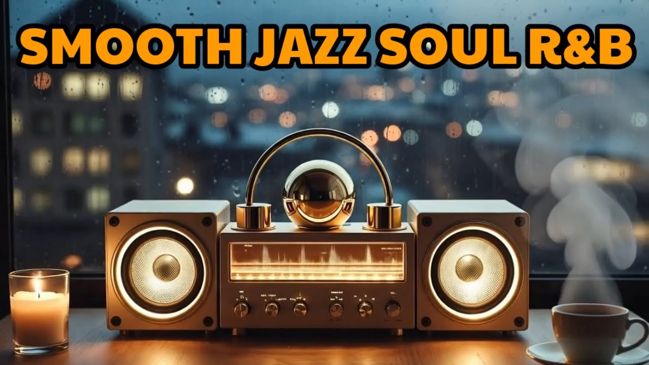 Midnight Jazz & R&B Instrumental -  Relaxing Cafe Lounge Music