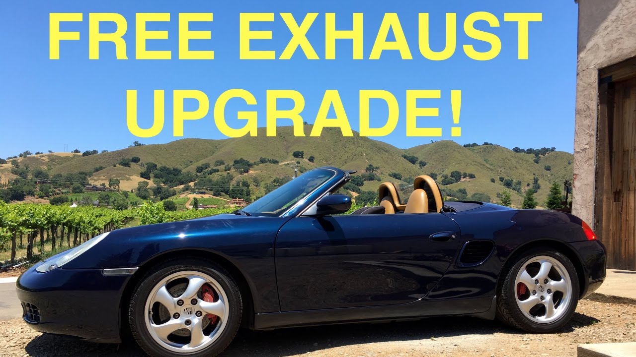 Free Exhaust Upgrade - Boxster 986