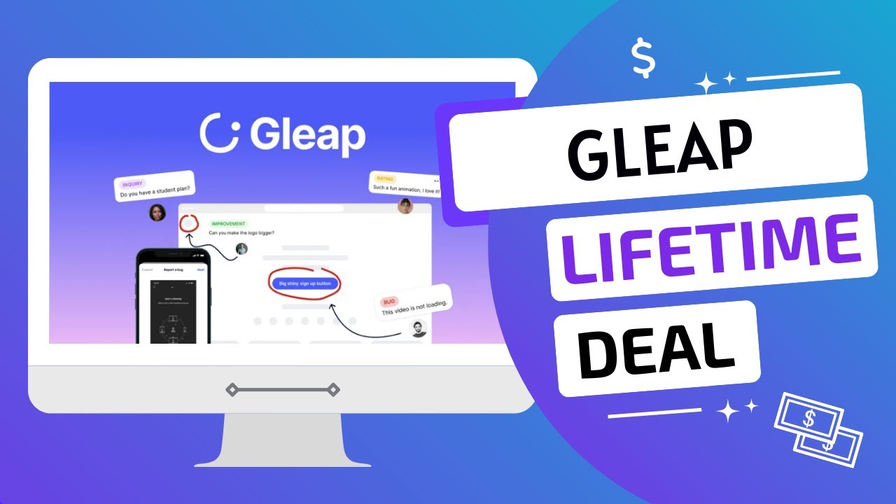 Gleap Lifetime Deal with 10% DISCOUNT! All-in-one Bug Reporting and Customer Feedback Tools in 2022
