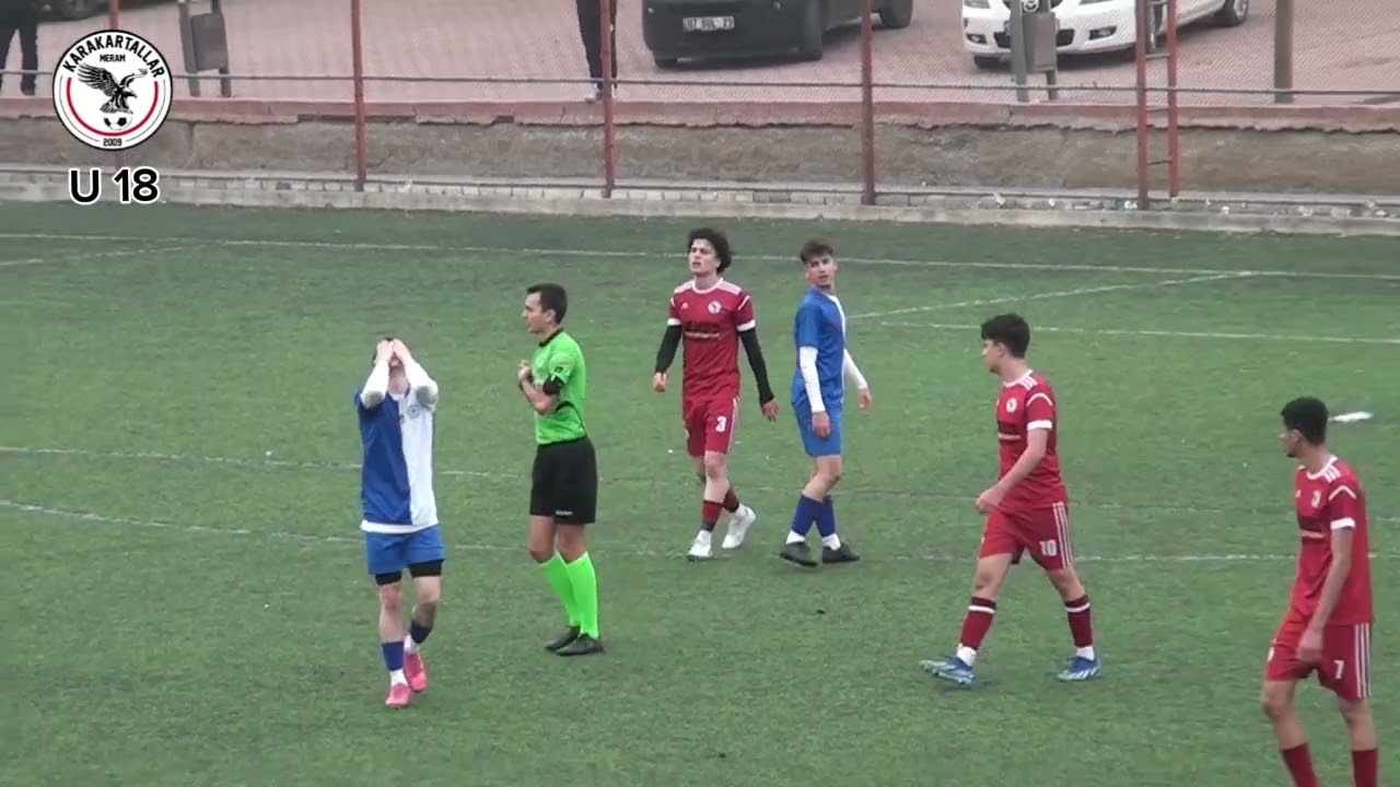 U18 LİGİ MERAM KARAKARTALLAR 2-2 TÜMOSANSPOR İKİNCİ YARI