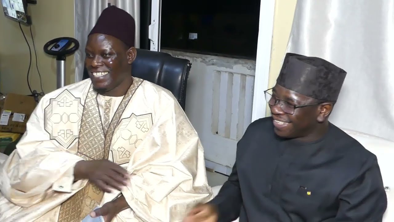 Visite du Ministre de l'énergie Birame Souleye Diop chez Serigne Assane Kane Nasrou 