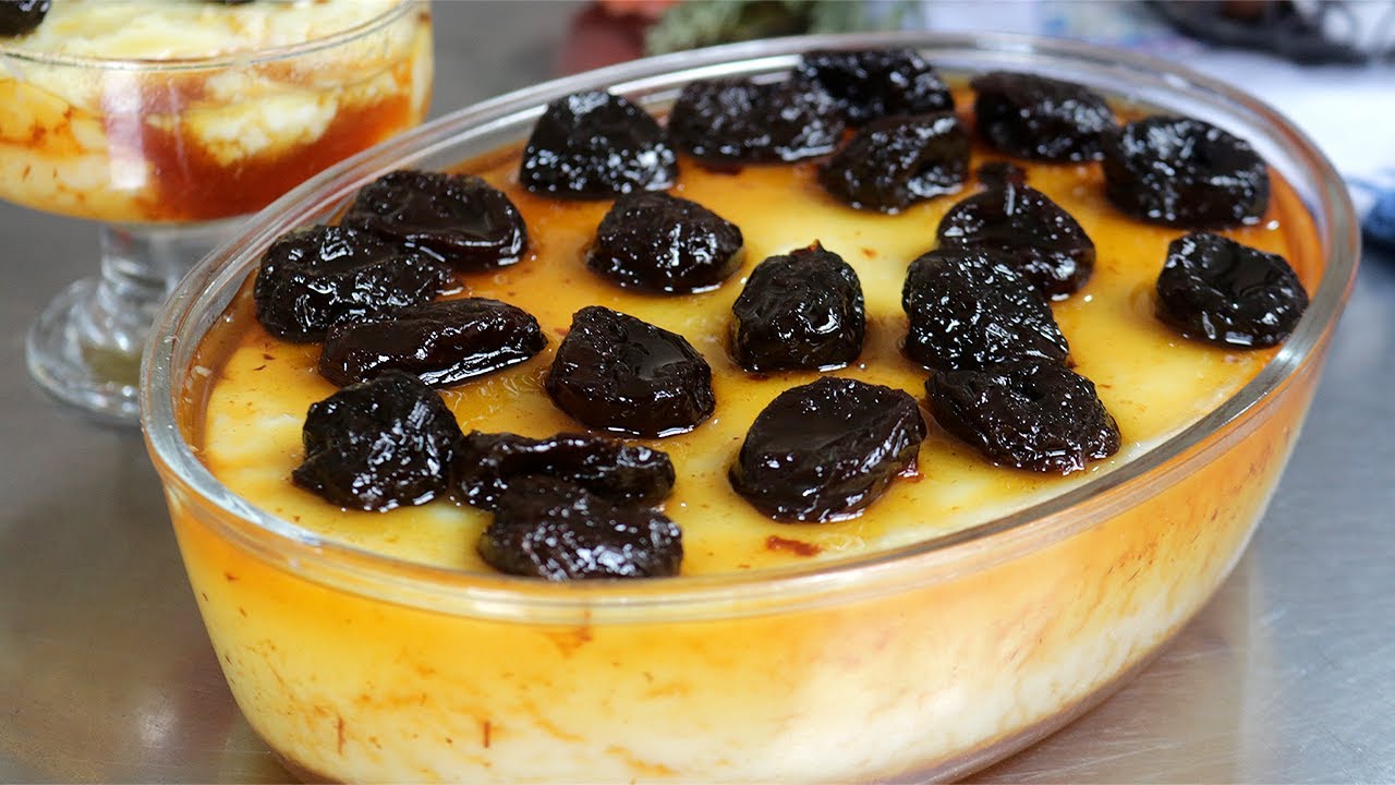 MANJAR DE COCO COM LEITE CONDENSADO E CALDA DE AMEIXA, FICA DOS DEUSES! MELHOR QUE O TRADICIONAL
