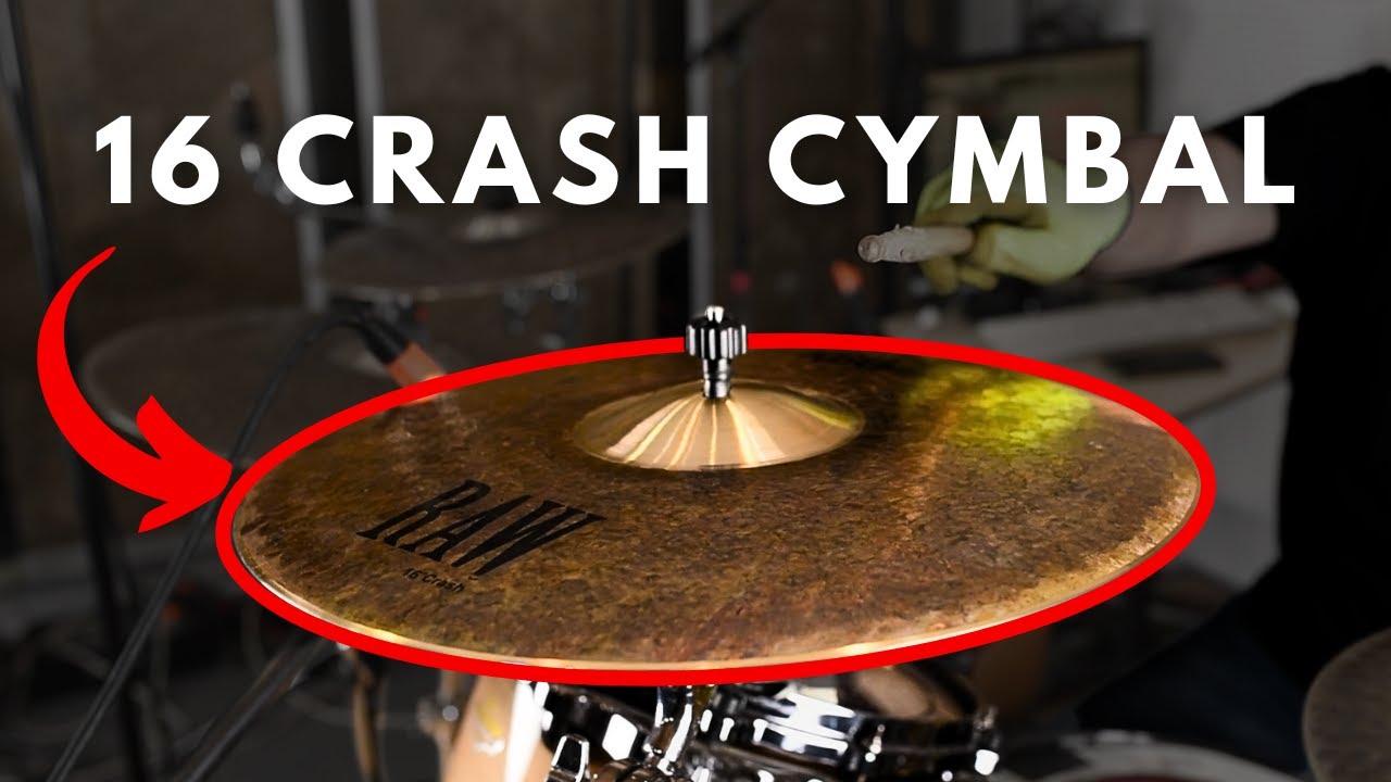 Sound Check | 16 Crash Cymbal RAW series by KGUmusic