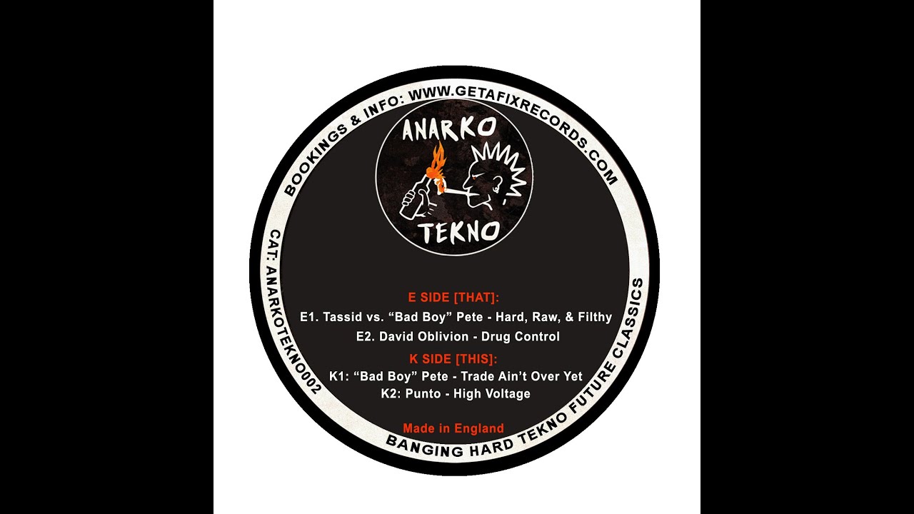 Anarko Tekno 002 :: Vinyl & Digital Preview :: 