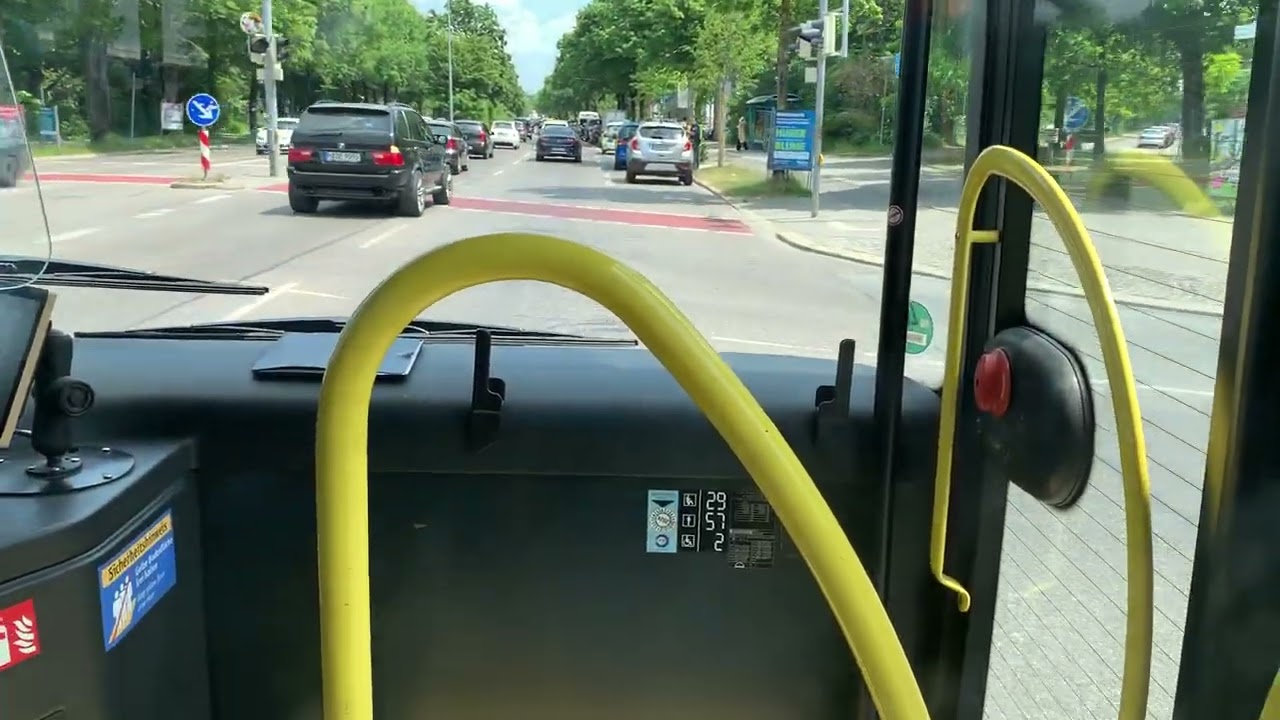 Busmitfahrt München Linie 193 Richtung Haar,Jagdfeldzetrum