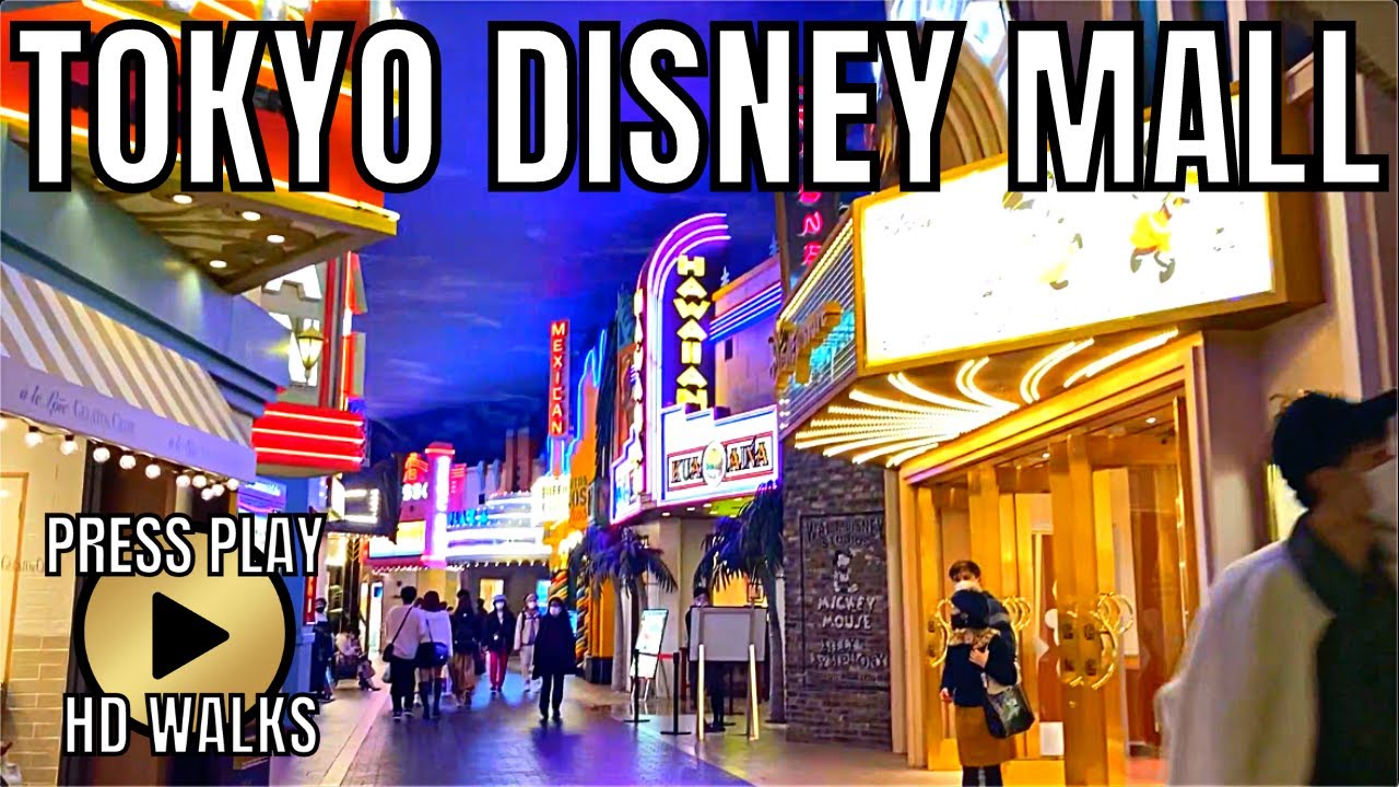 [HD] Ikspari - Tokyo Disney Mall Walking Tour - Japan 2022