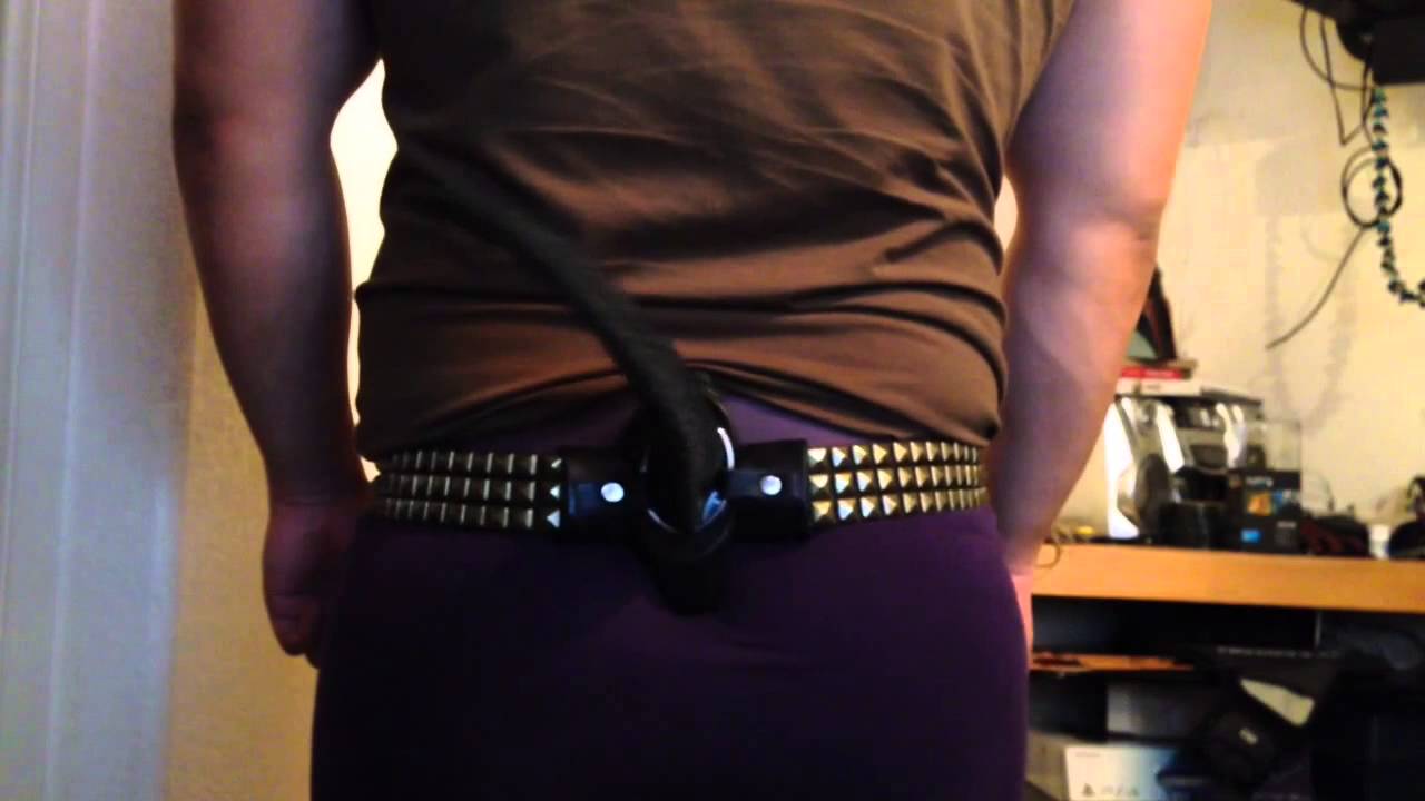 Rubber Puppy Tail Belt Mod
