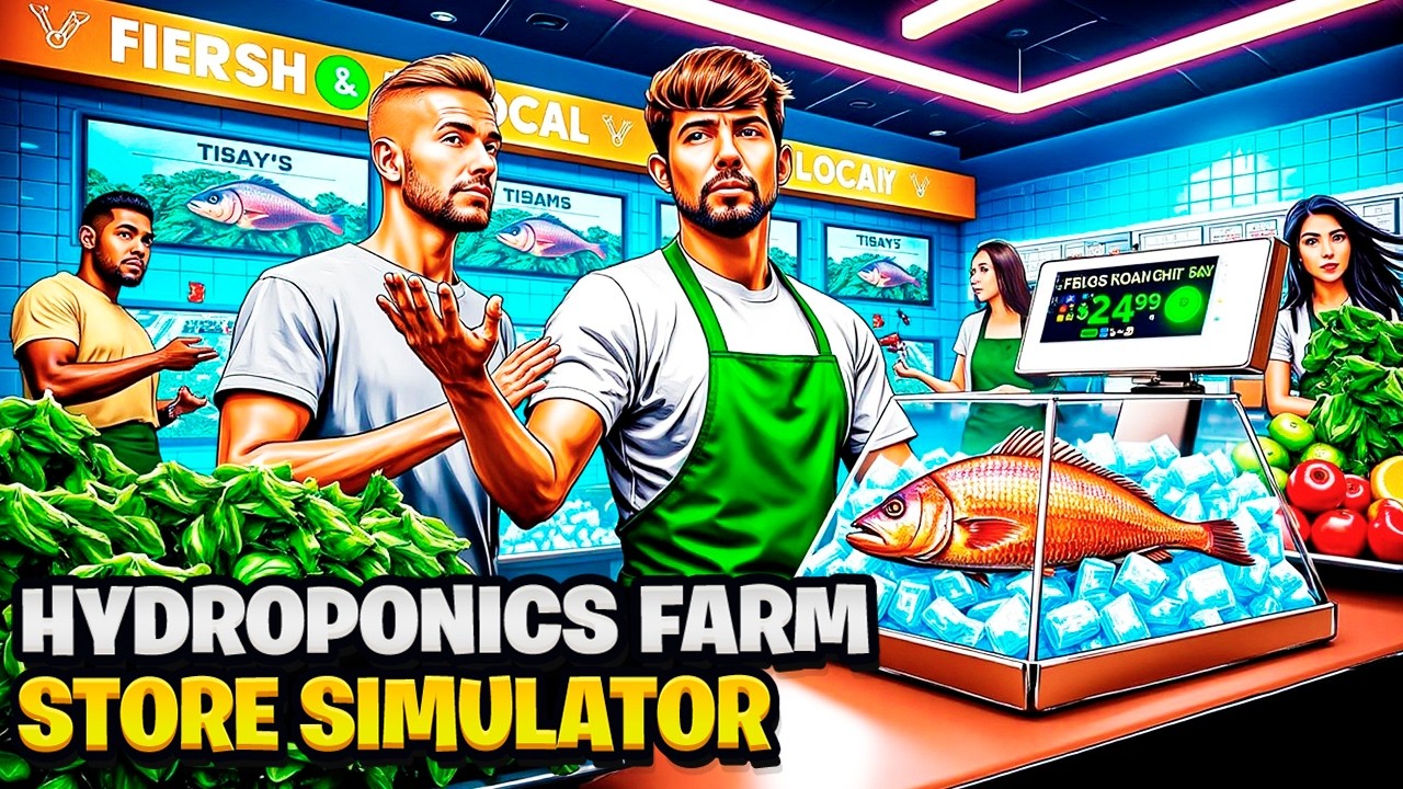 Novo Simulador Sensacional - Hydroponics Farm Store Simulator