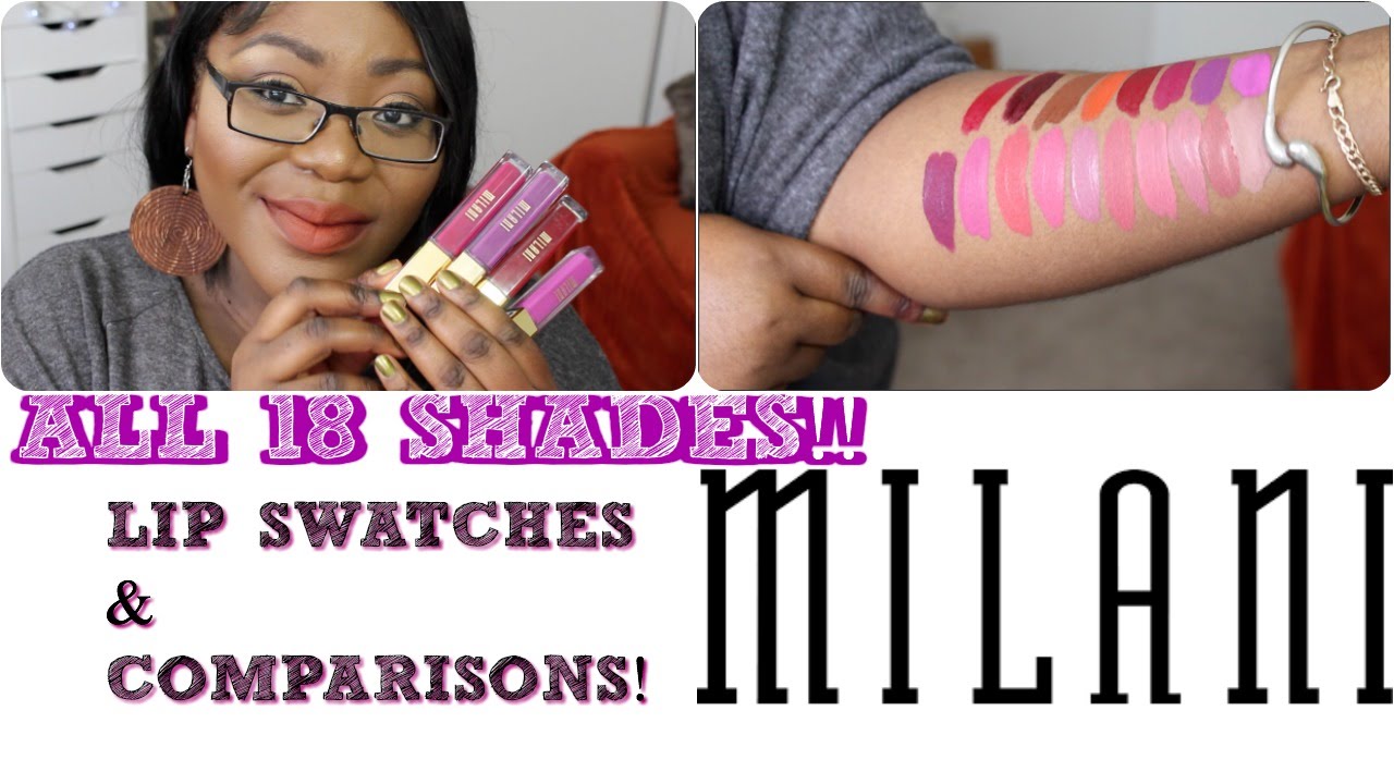 MILANI AMORE MATTE LIP CREMES (ALL SHADES!) | SWATCHES & REVIEW