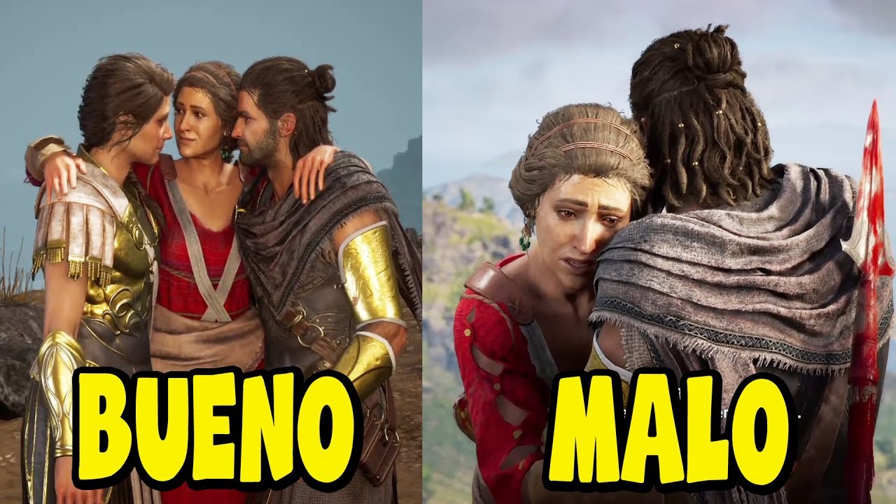 Assassin's Creed Odyssey - Todos los Finales - Final Bueno y Malo - En Español - 1080p