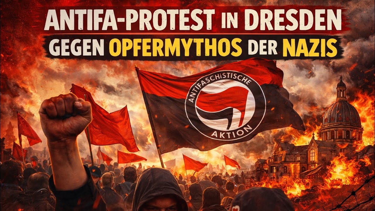 Widersetzen Dresden gegen Opfermythos Nazidemo