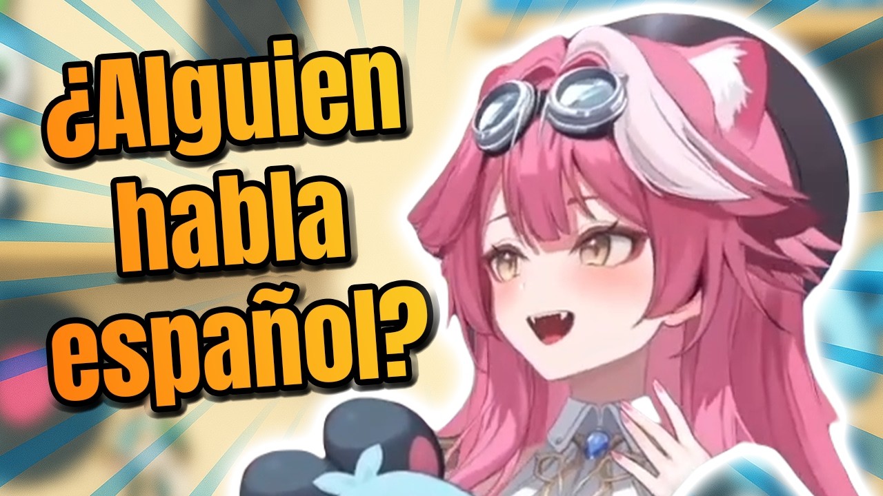 Raora se sorprende con la cantidad de gente que habla español en su chat