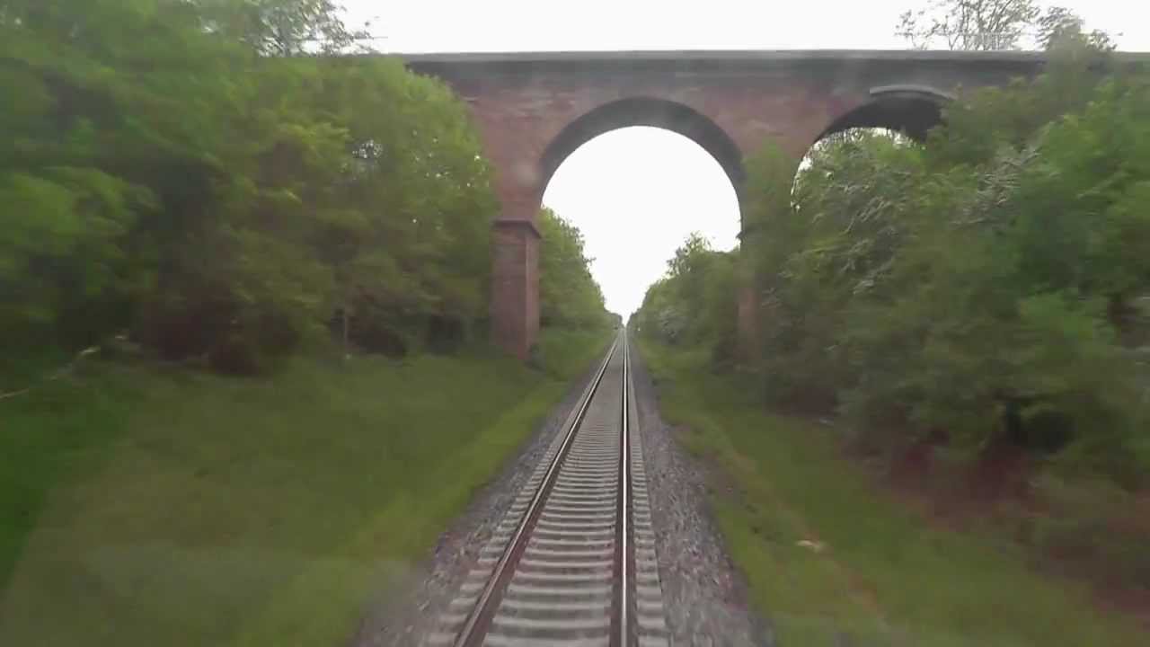 Führerstandsmitfahrt von Worms Hbf über Alzey nach Mainz Hbf - BR 218 - DB Bahn - Nr. 6