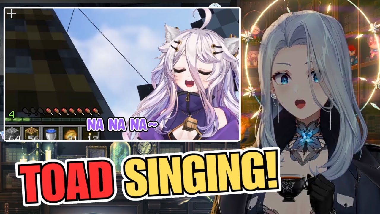 AmaLee reacts to Henya's beautiful singing voice