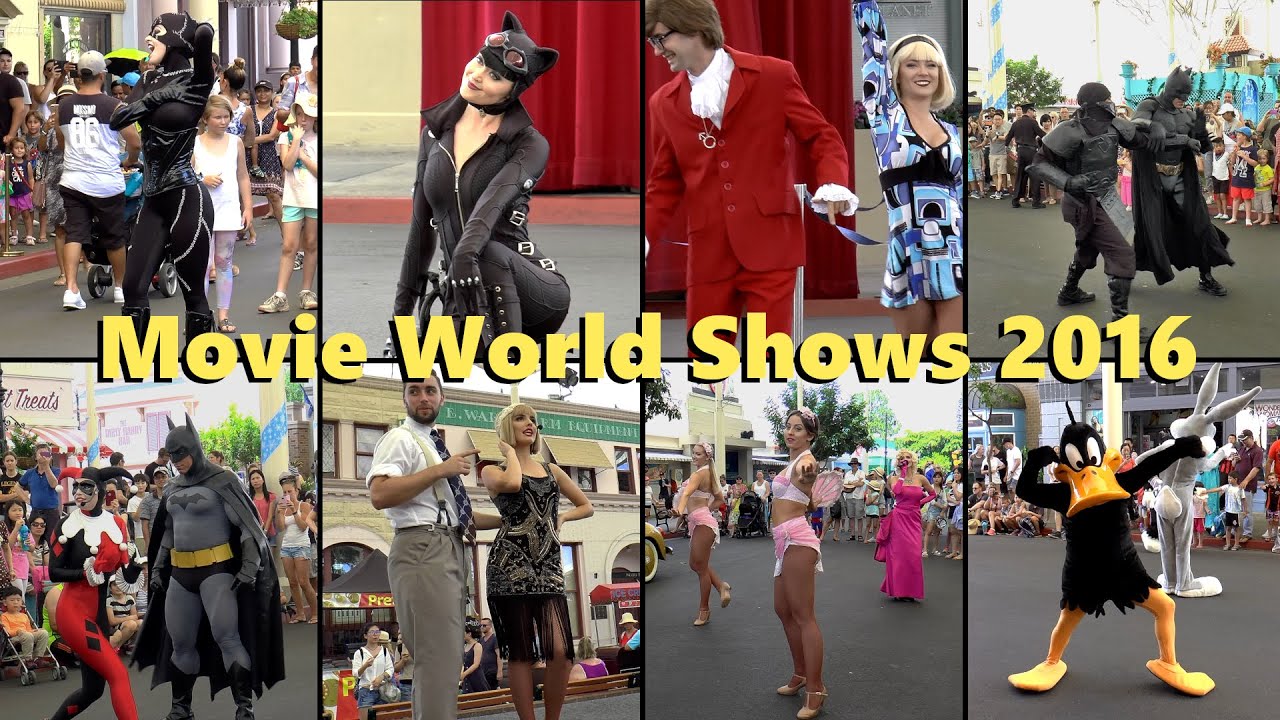 Movie World Gold Coast Shows 2016