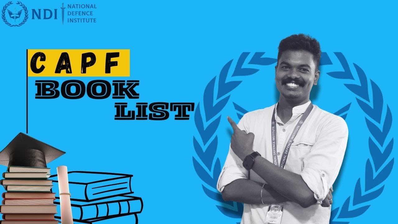 Best Books For CAPF AC 2025| Complete Booklist All Subject Covered #capf #capfrecruitment #tamil