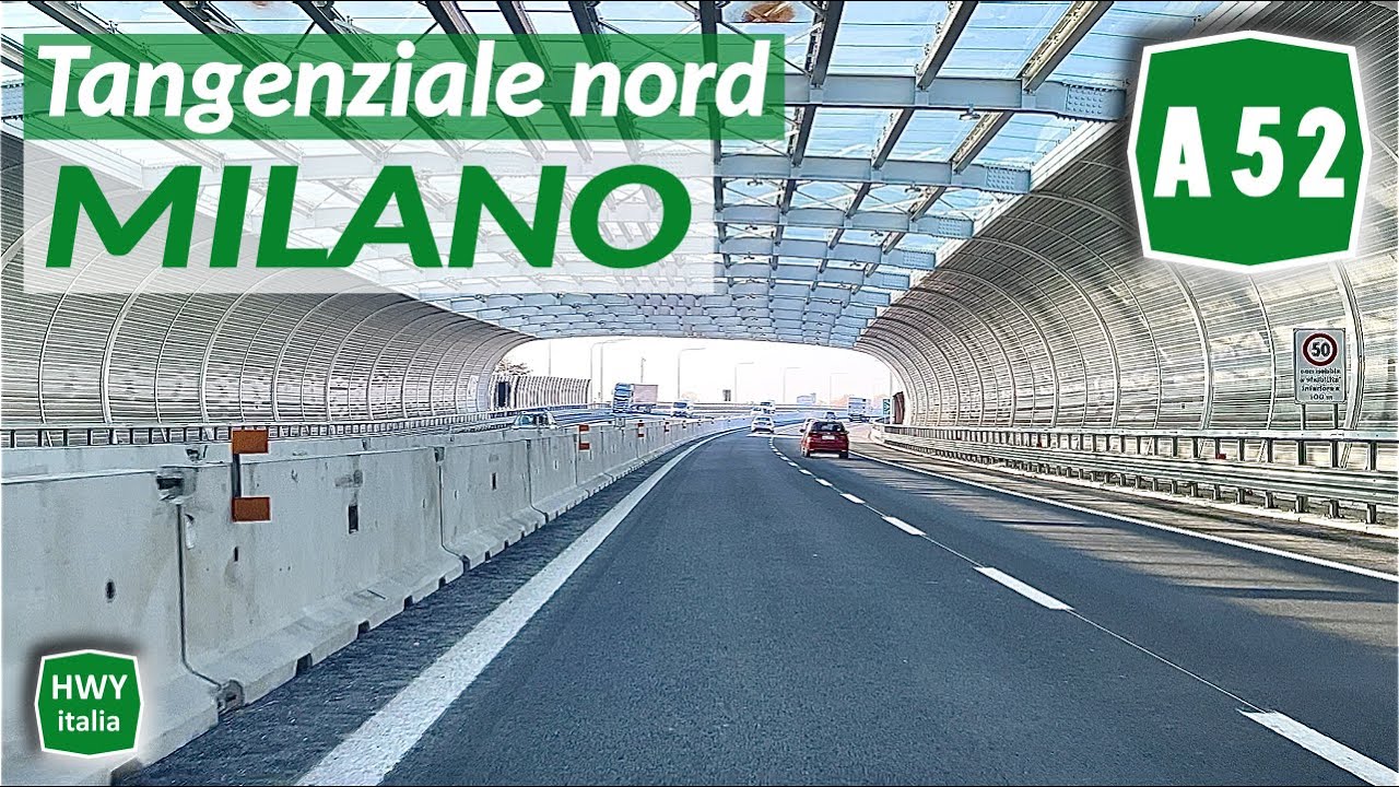 A52 NUOVO TRATTO |Tangenziale Nord di Milano | Percorso completo