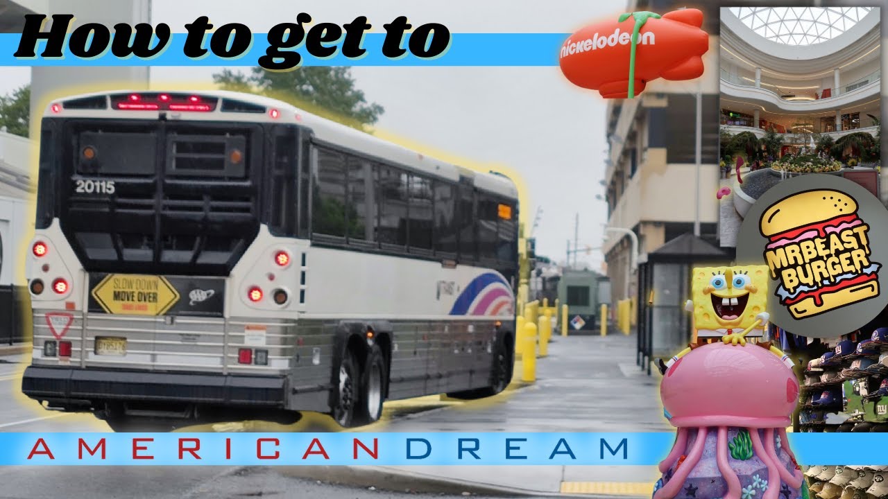 Как добраться из Нью-Йорка в торговый центр American Dream? Отчет о поездке в торговый центр