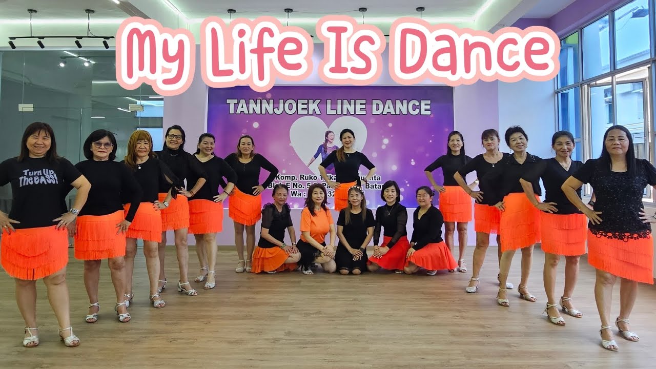 My Life Is Dance Line Dance -  High Beginner Level 