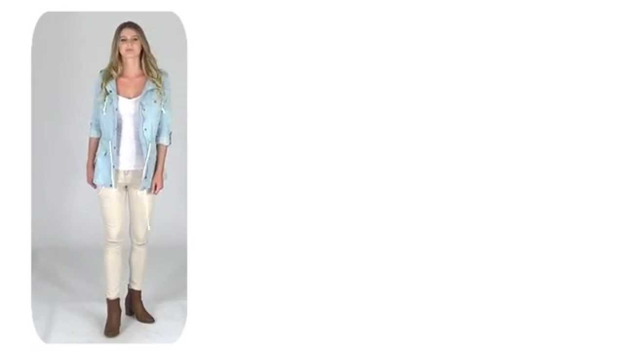 RIPTIDE JEANS IN BEIGE BY MADISON SQUARE CLOTHING