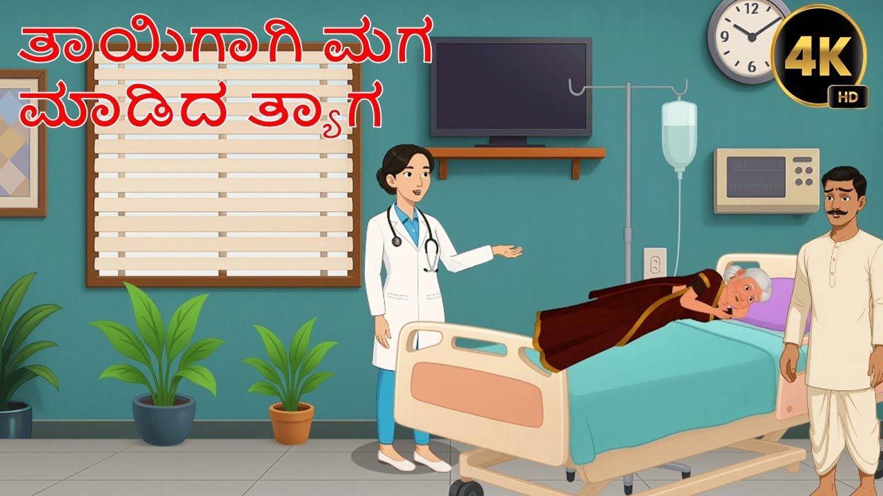ತಾಯಿಗಾಗಿ ಮಗ ಮಾಡಿದ ತ್ಯಾಗ | Emotional Story | Heart Touching Story|  Kannada kathegalu