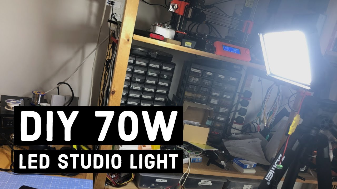 DIY 70w Studio / Overhead light with remote