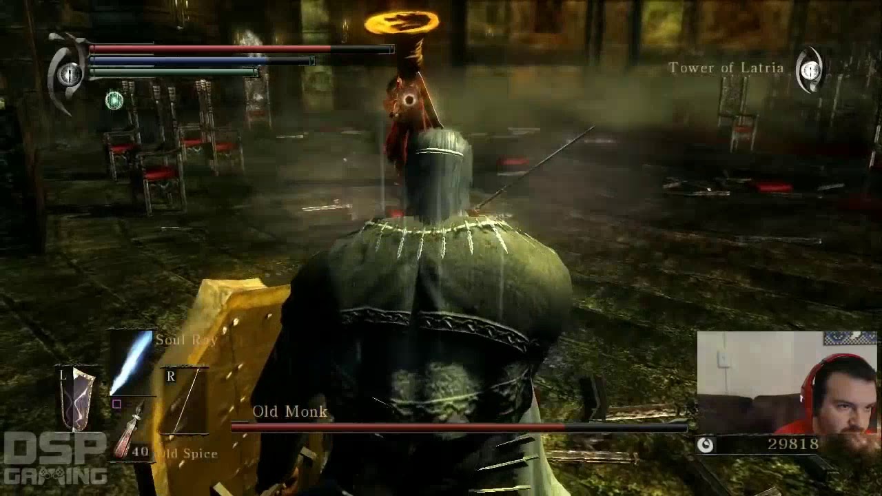 DSP vs Old Monkey RAGE QUIT - Demon's Souls
