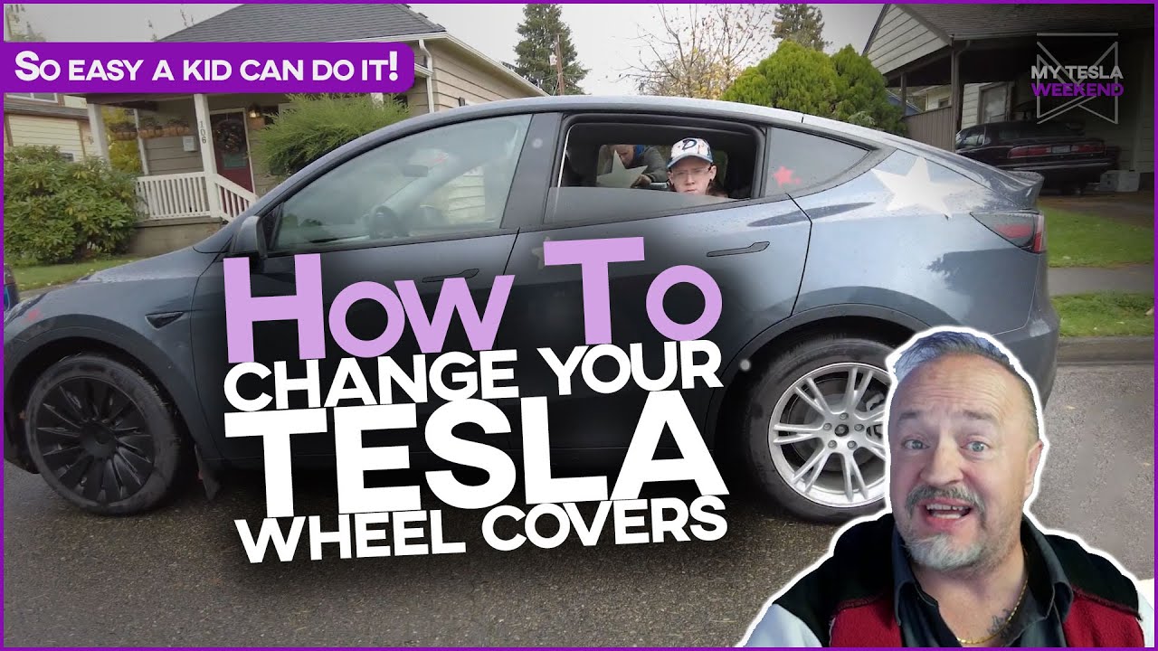 How to Install wheel covers on a Tesla - w/ Geminis from EVBase