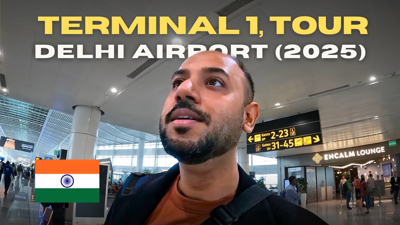 Finding the NEW Encalm Lounge at Terminal 1, Delhi Airport (2025)