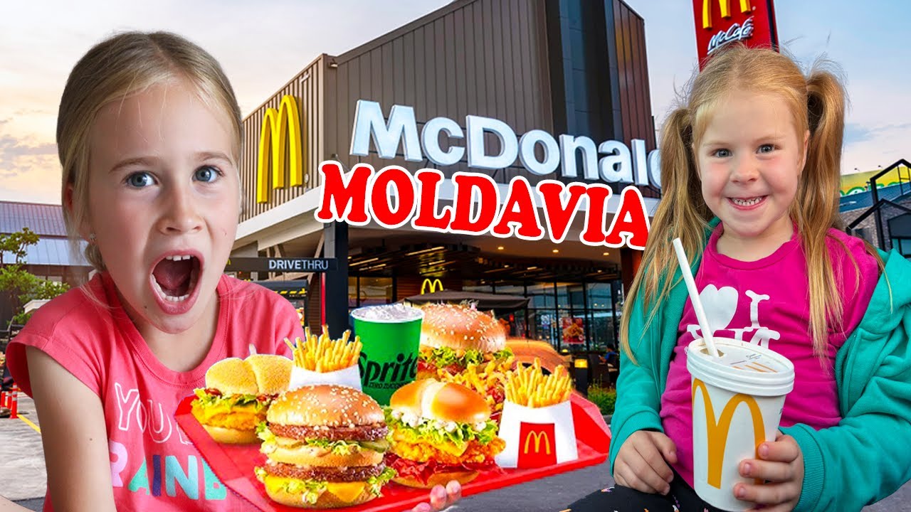 PROVIAMO IL MC DONALD’S DI MOLDAVIA 🍔🍟
