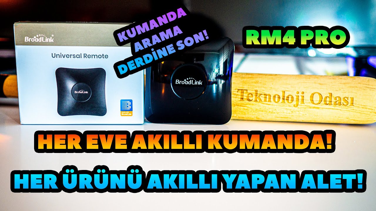 Her Cihaza Hükmeden Kumanda! Broadlink RM4 Pro!