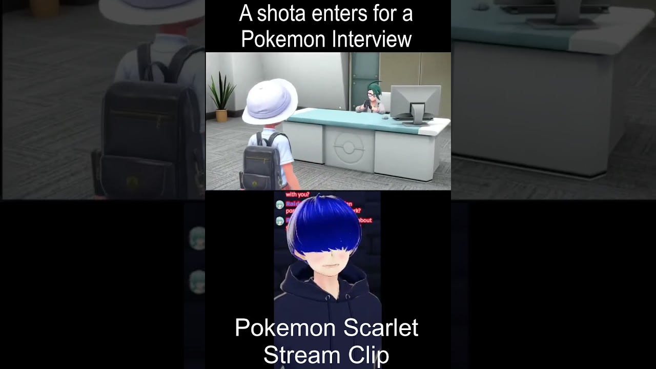 Shota get's interviewed in Pokemon [Pokemon Scarlet Stream Clip] part 131